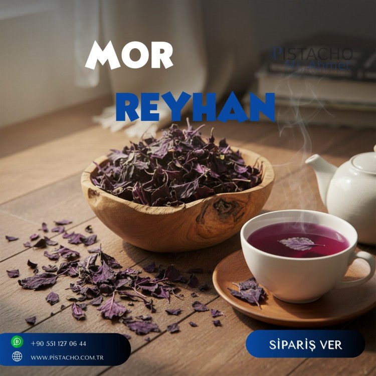 Doğal Mor Reyhan 500 Gr – Kurutulmuş Mor Fesleğen – Katkısız & Aromatik