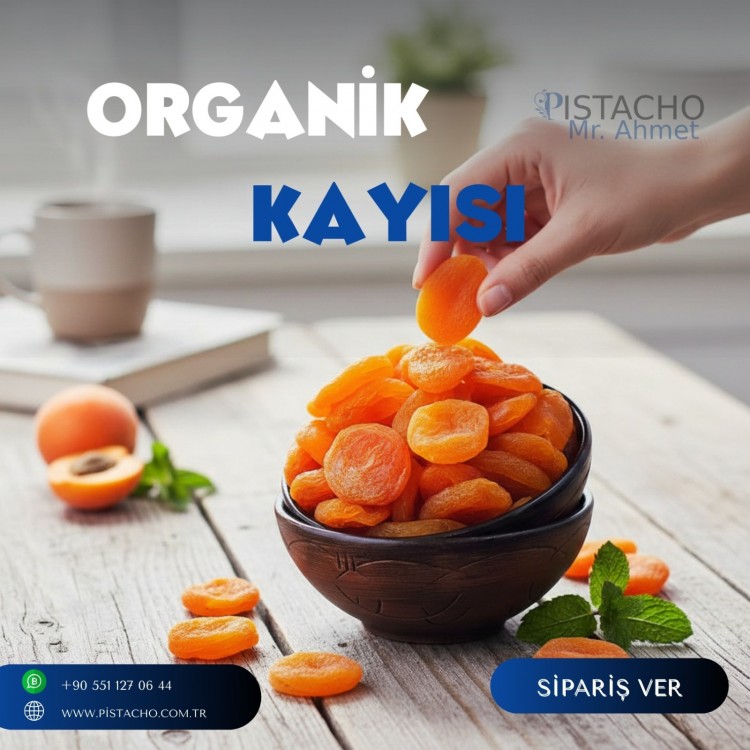 Organik Kuru Sarı Kayısı 1 KG – Doğal, Tatlı ve Taze
