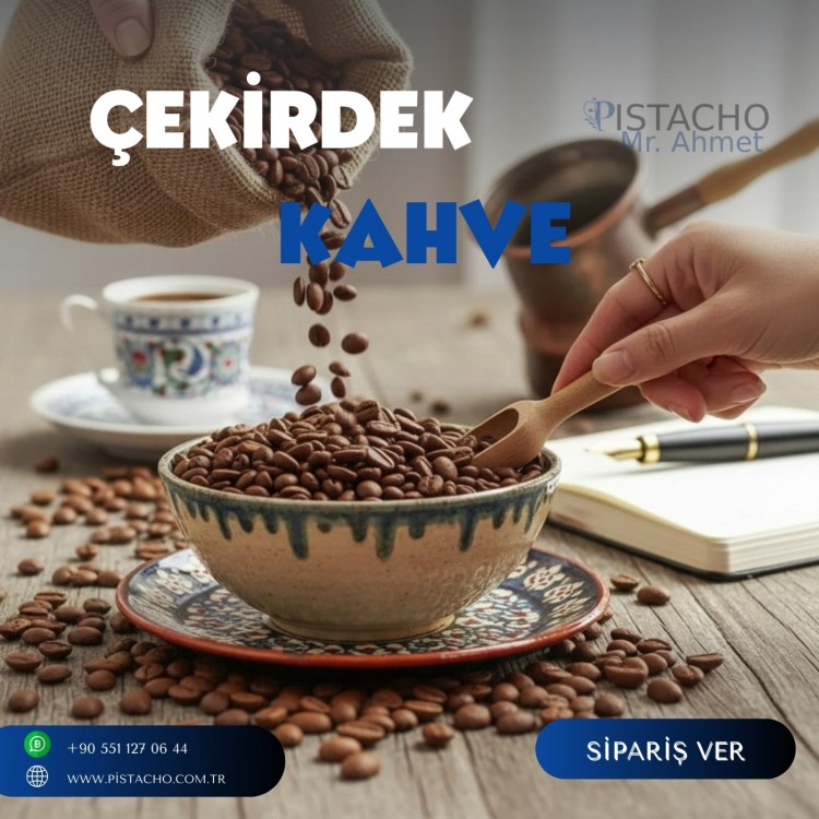 Çekirdek Kahve 1 Kg – Taze Kavrulmuş, Yoğun Aromalı ve Özel Harman