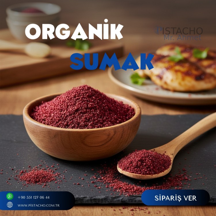 Sumak 1 Kg – Doğal, Ekşimsi Aromalı ve Katkısız Baharat
