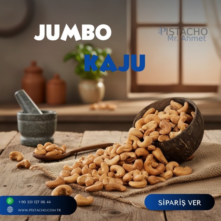 Kaju 1 KG – İri Taneli, Taze ve Lezzetli – Çiğ / Kavrulmuş Seçenekli