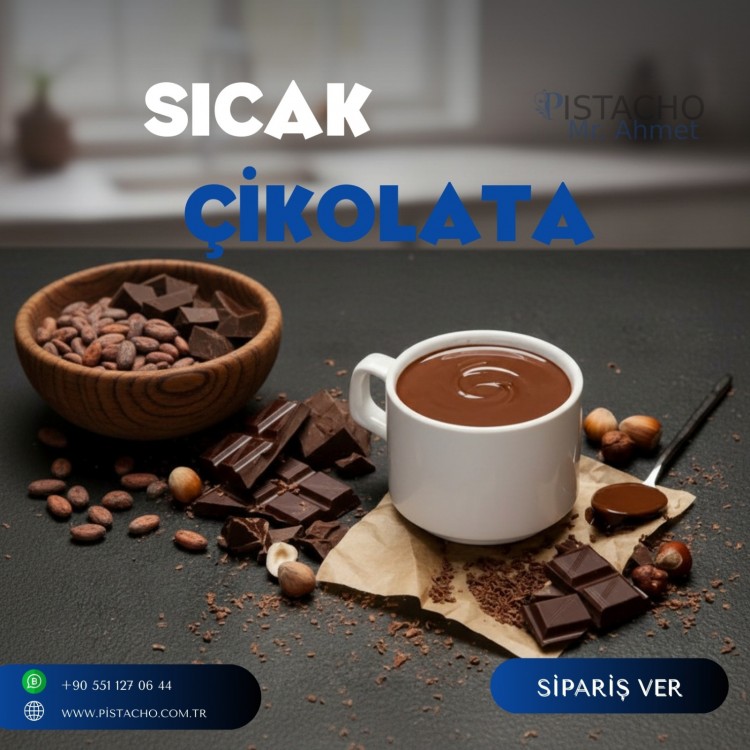 Sıcak Çikolata Tozu 500 g – Zengin Kakaolu, Kolay Hazır