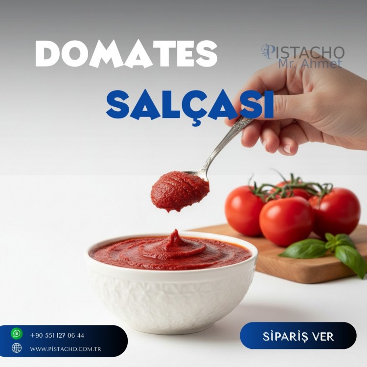 Doğal Domates Salçası 3 KG – Katkısız, Yoğun ve Lezzetli