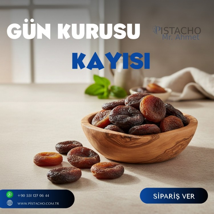 1 KG Doğal Gün Kurusu Kayısı – Katkısız, Şekersiz ve Geleneksel Kurutma